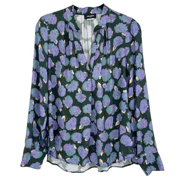 ZADIG and VOLTAIRE Roses Top in Lavender XS